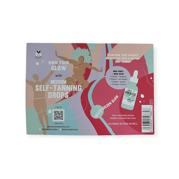 Isle of Paradise Medium Self Tanning Drops | New - Picture 3 of 3